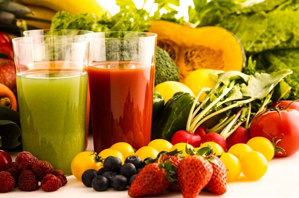 zeleninové a ovocné šťavy na chudnutie
